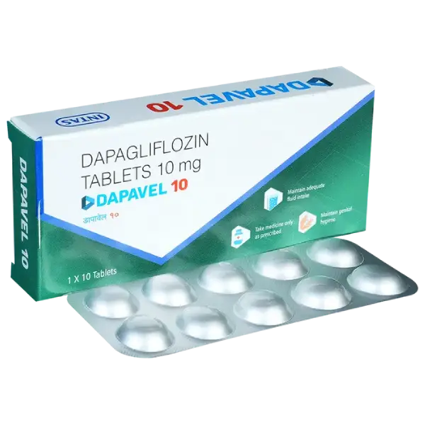 Dapavel 10mg Tablet